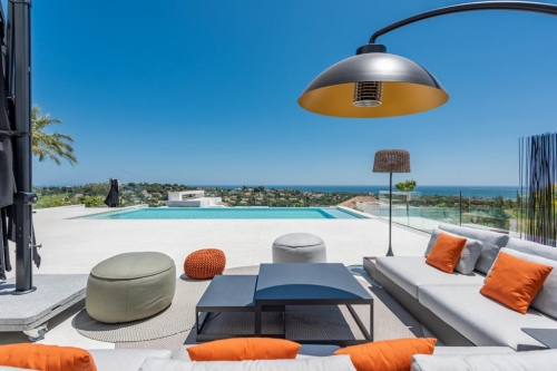 Villa de luxe à El Paraíso Alto avec vue panoramique spectaculaire